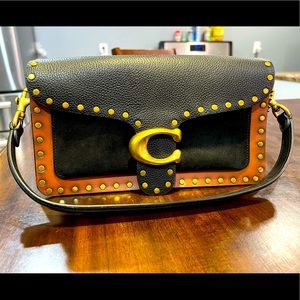 Brown & Bronze Coach Purse